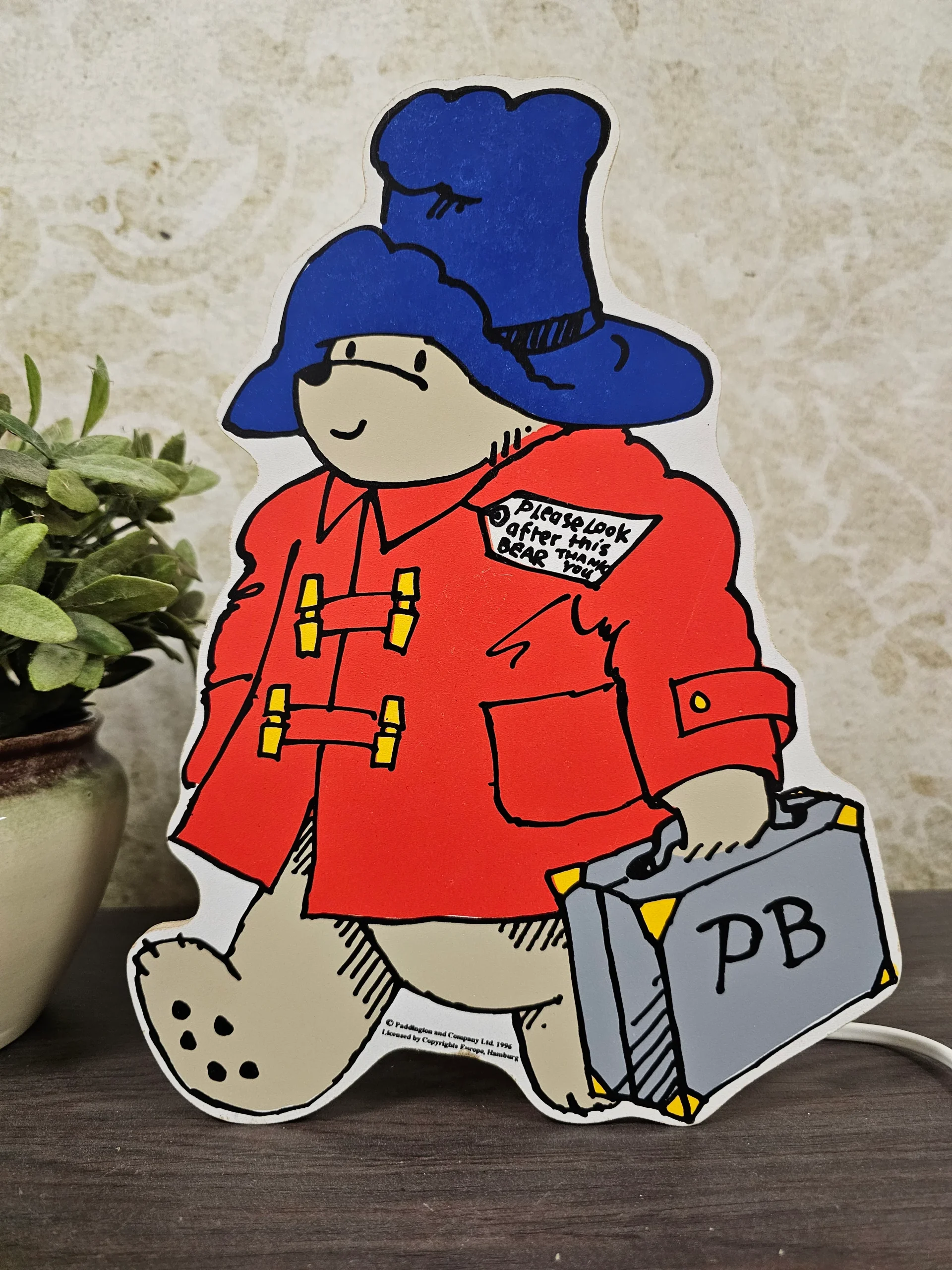 Paddington bear wandlamp - Afbeelding 2