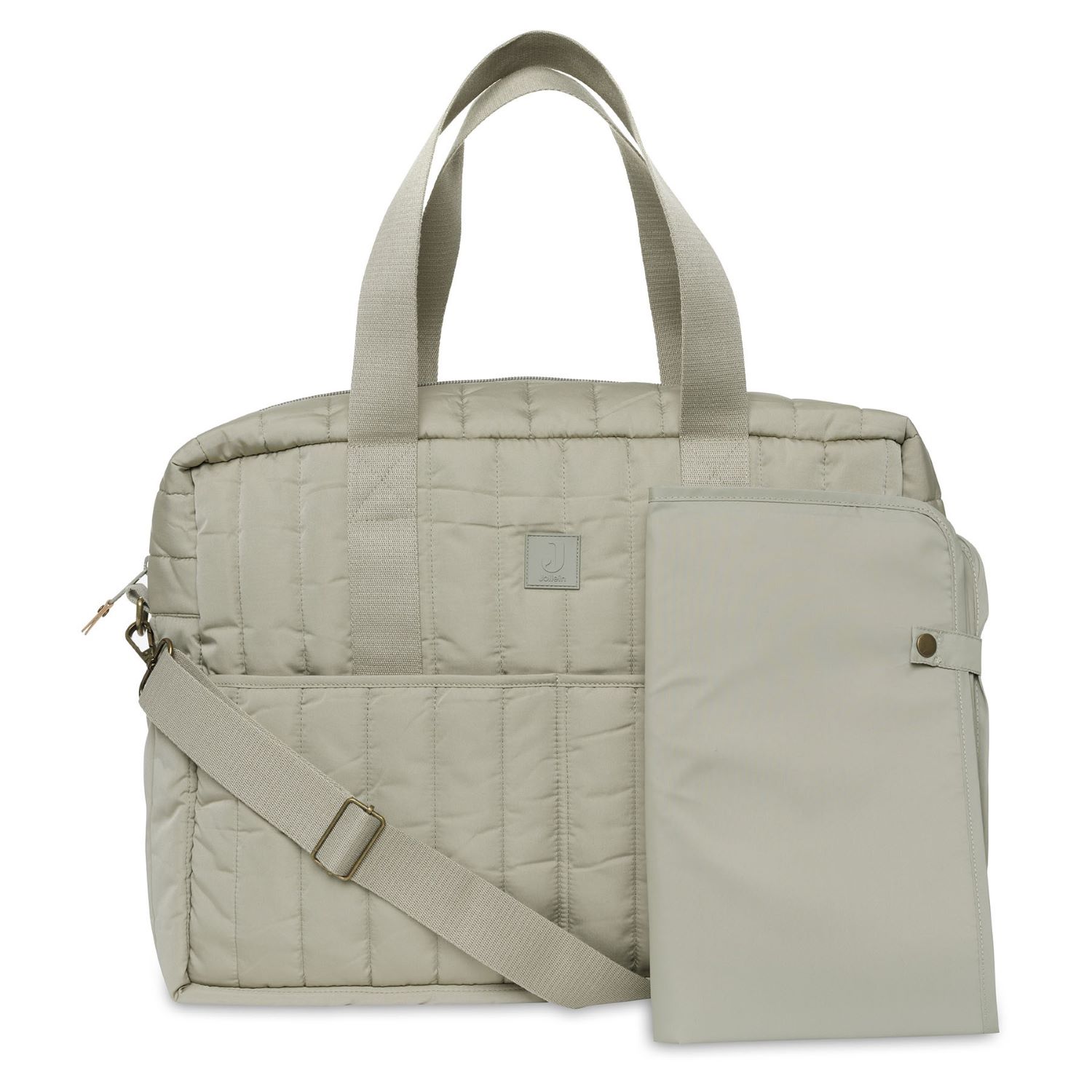 Jollein Luiertas Puffed Moos Olive Green - Afbeelding 7