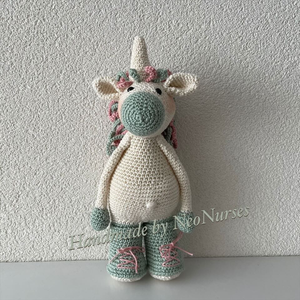 Eenhoorn Jolly Off-White - Afbeelding 2